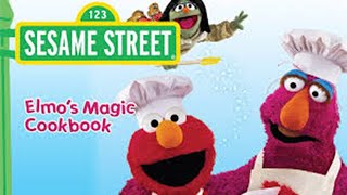 Sesame Street ELMOS MAGIC COOKBOOK  Cooking with a MAGICAL OVEN [upl. by Vona597]