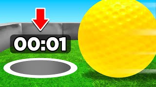 The FASTEST HOLE In ONE In GOLF IT [upl. by Anatlus]