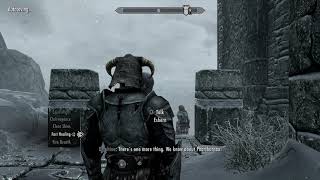 Skyrim How To avoid killing Paarthurnax [upl. by Otsuaf]