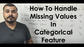 How To Handle Missing Values in Categorical Features [upl. by Abbotsun]