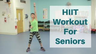 High Intensity Interval Training For Seniors [upl. by Nidia]