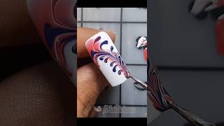 Easy nail art design nailartdesigns naildesigns nailtutorial nailart [upl. by Dulla175]