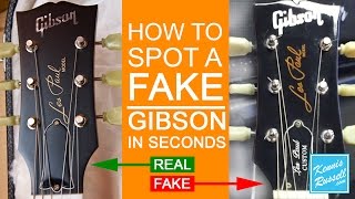 How to Spot a FAKE Gibson in Seconds [upl. by Winnick]