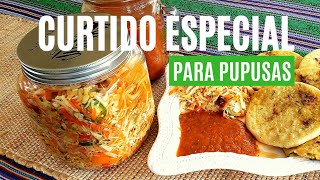 Truco para hacer el mejor CURTIDO para PUPUSAS 🥗  FACIL COLORIDO y DELICIOSO [upl. by Arimay638]