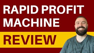 Rapid Profit Machine Review  Is It Legit Way To Profit Online [upl. by Atiuqam]