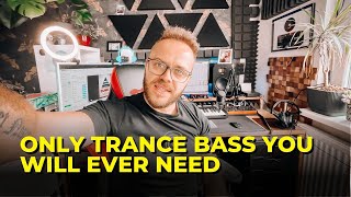 Easy Trance Sub Bass in Sylenth1  How To Make Trance With ReOrder [upl. by Lirva]