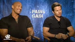 Mark Wahlberg amp Dwayne The Rock Johnson Interview  Pain amp Gain [upl. by Phillis]