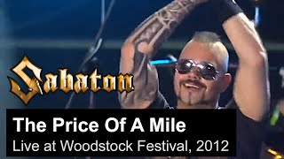 SABATON  The Price Of A Mile Live at the Woodstock festival in Poland 2012 [upl. by Landbert451]