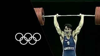 Most Decorated Olympic Weightlifter  Pyrros Dimas  Olympic Records [upl. by Ahsinnek]