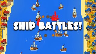 I Modded Worldbox To Add Naval Warfare [upl. by Volnay]