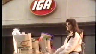 1994 IGA Grocery Stores quotHometown Proudquot TV Commercial [upl. by Marelda366]