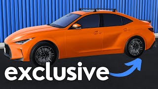 Unreleased Lexus IS Review in Greenville ROBLOX [upl. by Jock]