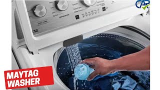 Maytag  45 Cu Ft TopLoading Washer Washing Machine Wash Cycle [upl. by Fein]