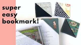 How to Crochet a Lace Corner Bookmark  a FREE written pattern [upl. by Glick]