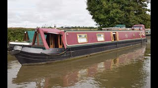 SOLD  The Roosters Rest 57 Trad 2008 Tim TylerMike ChristianDream Narrowboats [upl. by Body]