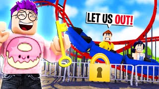 Can We TRAP PEOPLE In Our ROBLOX THEME PARK TYCOON THEY GOT SO MAD [upl. by De Witt]