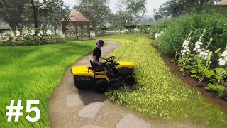 Lawn Mowing Simulator  Part 5 [upl. by Leahpar]