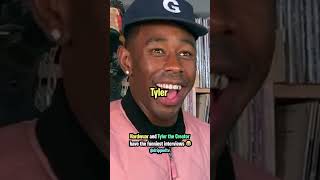 Nardwuar Gets Sus With Tyler the Creator 😂 [upl. by Hyland390]