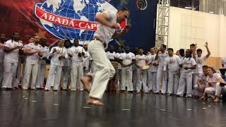 Abada Capoeira 2021  Jogos Europeus Solo 2018 [upl. by Ocirled]