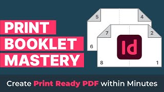 Mastering Print Booklet Design with Adobe InDesign [upl. by Atoel]