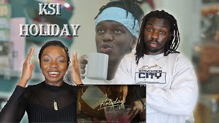 KSI – Holiday Official Music Video  REACTION  THIS IS DIFFERENT [upl. by Ihp]