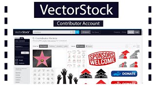 Vectorstock Contributor Account Create  How To Become A Contributor Vectorstock  Passive Income [upl. by Hilel853]