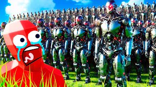 LA REVOLUCION DE LOS SOLDADOS DEL FUTURO  TOTALLY ACCURATE BATTLE SIMULATOR [upl. by Phyl889]