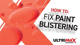 Paint Blistering After Painting   Learn Why [upl. by Peace]