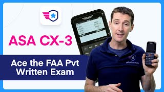 Use the ASA CX3 to ace the FAA Private Written Exam [upl. by Elatsyrk362]