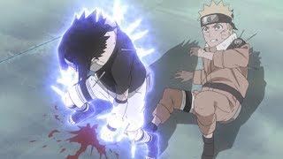 Naruto amp Sasuke vs Haku Sasuke saves Naruto FULL FIGHT English subbed [upl. by Stoughton478]