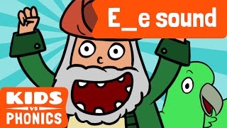 EE  Fun Phonics  How to Read  Magic E  Made by Kids vs Phonics [upl. by Oilenroc]