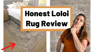 Honest Loloi Rug Review  Pros and Cons of Printed Rugs [upl. by Taam631]