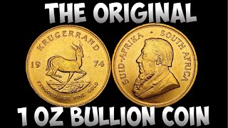 Krugerrand 1 Oz Gold Coin from South Africa 1967 in Vintage Proof from EMKcom [upl. by Michaeu]