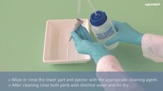 How to disassemble assemble clean and grease the Eppendorf Research® plus mechanical pipette [upl. by Butcher]