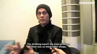 Ville Valo Talks About His Drinking English Subs [upl. by Denae205]