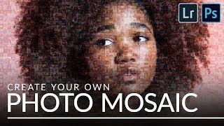 How to Create a Photo Mosaic in Lightroom amp Photoshop [upl. by Umberto50]