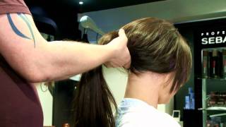 Weft hair extensions  create ponytail [upl. by Adnuahsor]