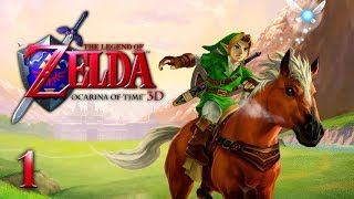 BACK TO THE PAST  Lets Play  The Legend of Zelda Ocarina of Time 3D  1  Walkthrough [upl. by Stillmann]