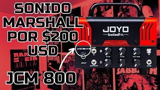 SONIDO MARSHALL JCM 800 POR 200 USD  Joyo Jackman II [upl. by Adriel572]