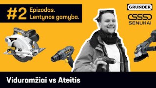 2 Epizodas Viduramžiai vs Ateitis lentynos gamyba [upl. by Enila]