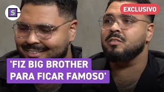 Paulo Vieira explica saída do BBB e diz quotFiz Big Brother para ficar famosoquot [upl. by Ajidahk]