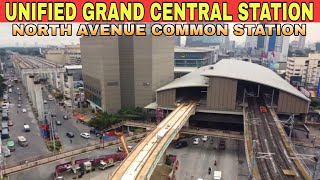 MRT 7 North Avenue Common Station Unified Grand Central station update 01092024 [upl. by Arica]