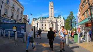 Walking Luton England  Town Centre Bury Park amp Wardown Park [upl. by Mcculloch]