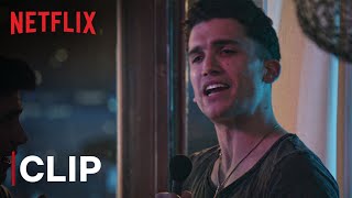 Jamie Lorente Raps At A Party  Elite  Netflix India [upl. by Sorce]