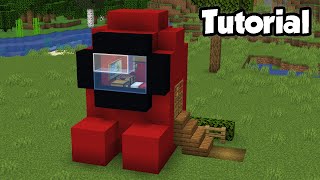 How to Build a Dragon in Minecraft  Simple No commands Building Tutorial [upl. by Etnoel187]