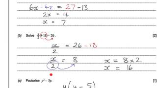 Year 10 mock exam  Paper 1 [upl. by Akenahs]