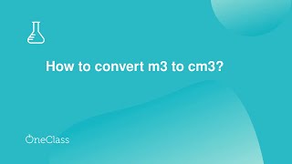 How to convert m3 to cm3 [upl. by Baseler]