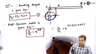 Problem 2 Based on Simple Band Brake  Brakes and Dynamometers  Theory of Machine [upl. by Htebazie]