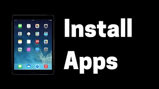 How to Install Apps on iPad  iPadOS [upl. by Ynnohj]