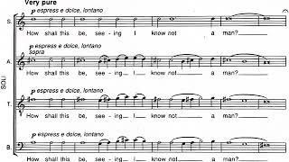 Tavener Annunciation w Score [upl. by Melody291]